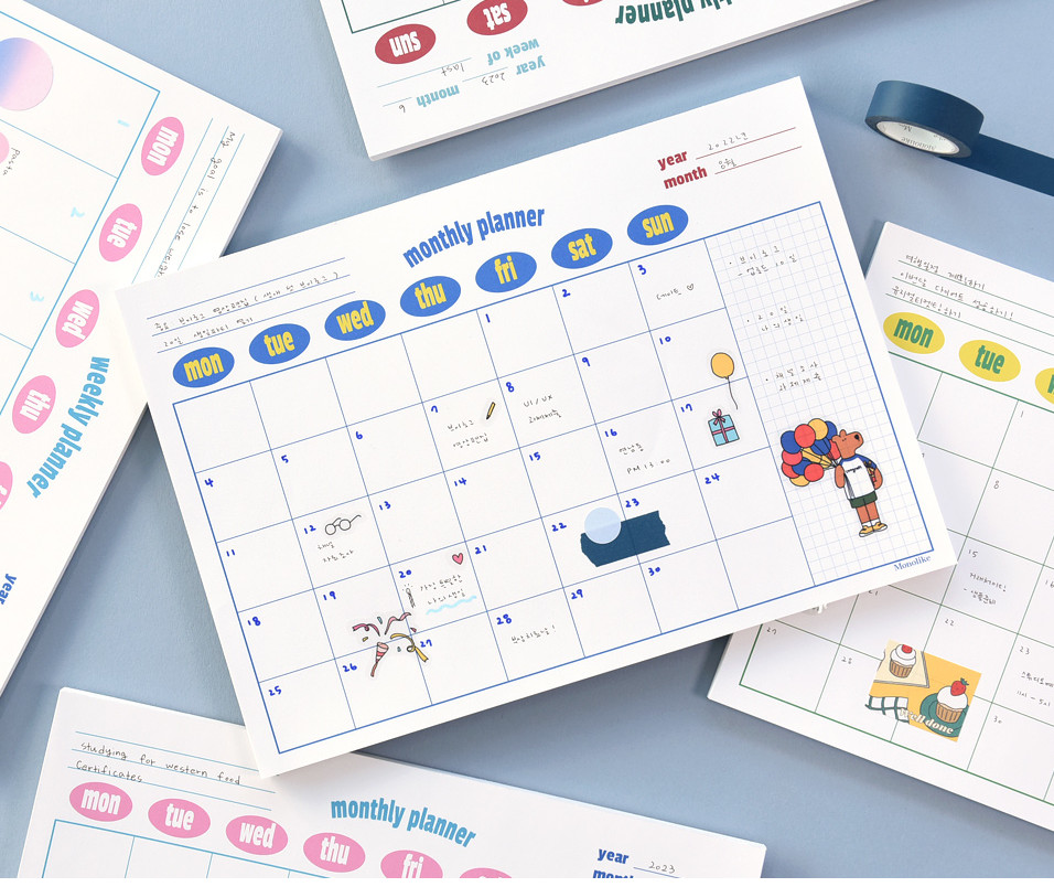 "meta_description": "Get organized with the MONOLIKE Retro Planner. Stylish A4 pad for effective planning.",