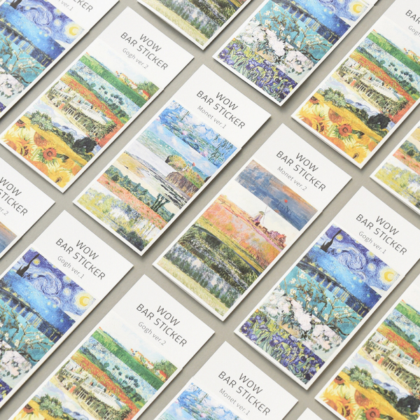 MONOLIKE Wow Bar Sticker Art 10-Sheet Set