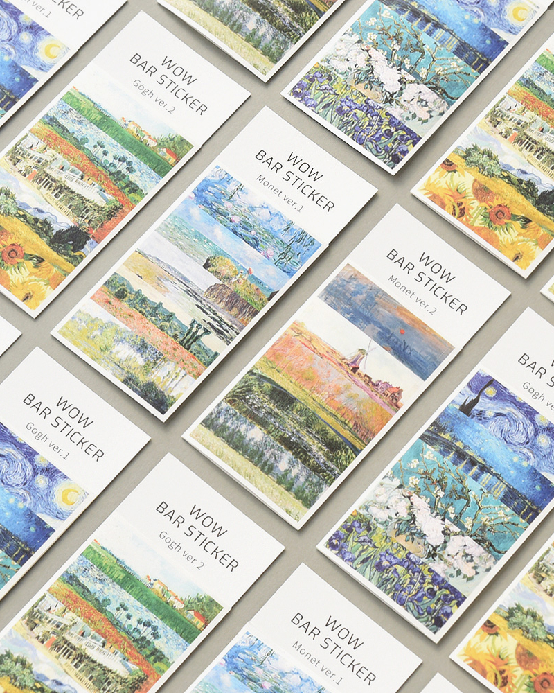 MONOLIKE Wow Bar Sticker Art 10-Sheet Set