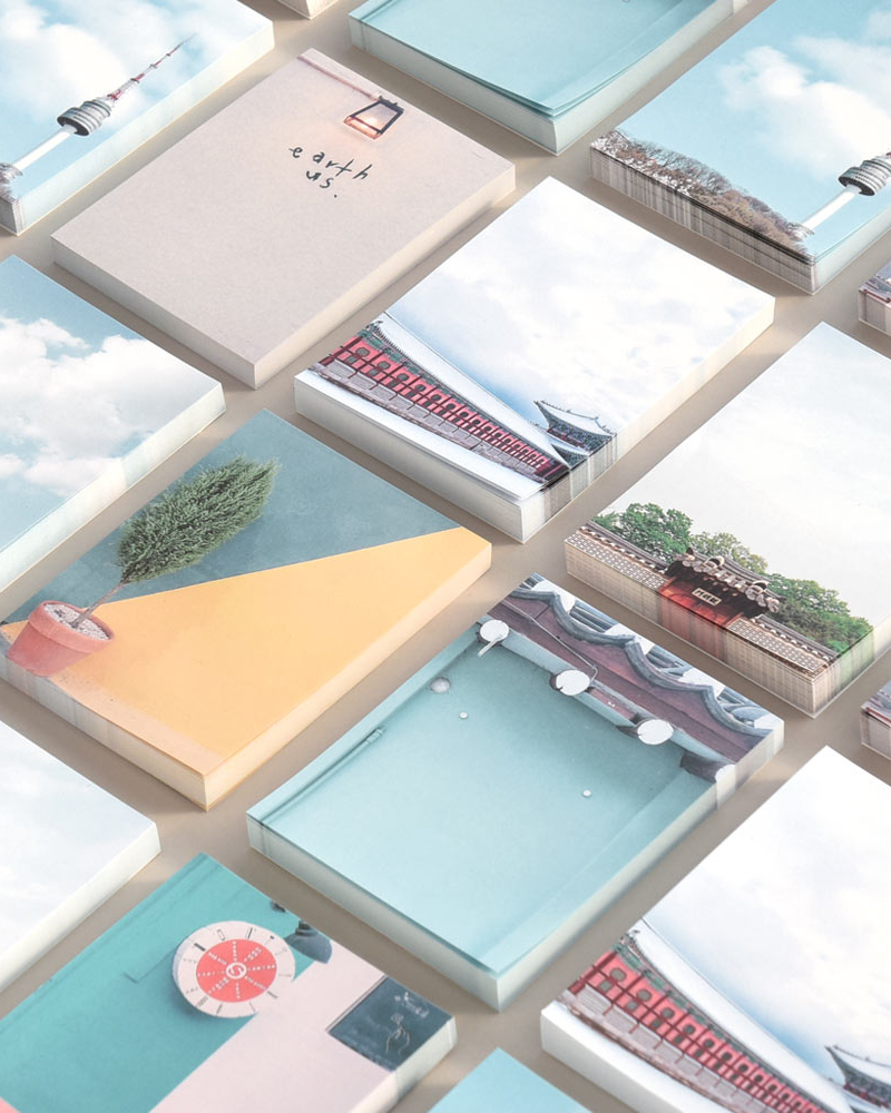 MONOLIKE Seoul Photo Memo Pad