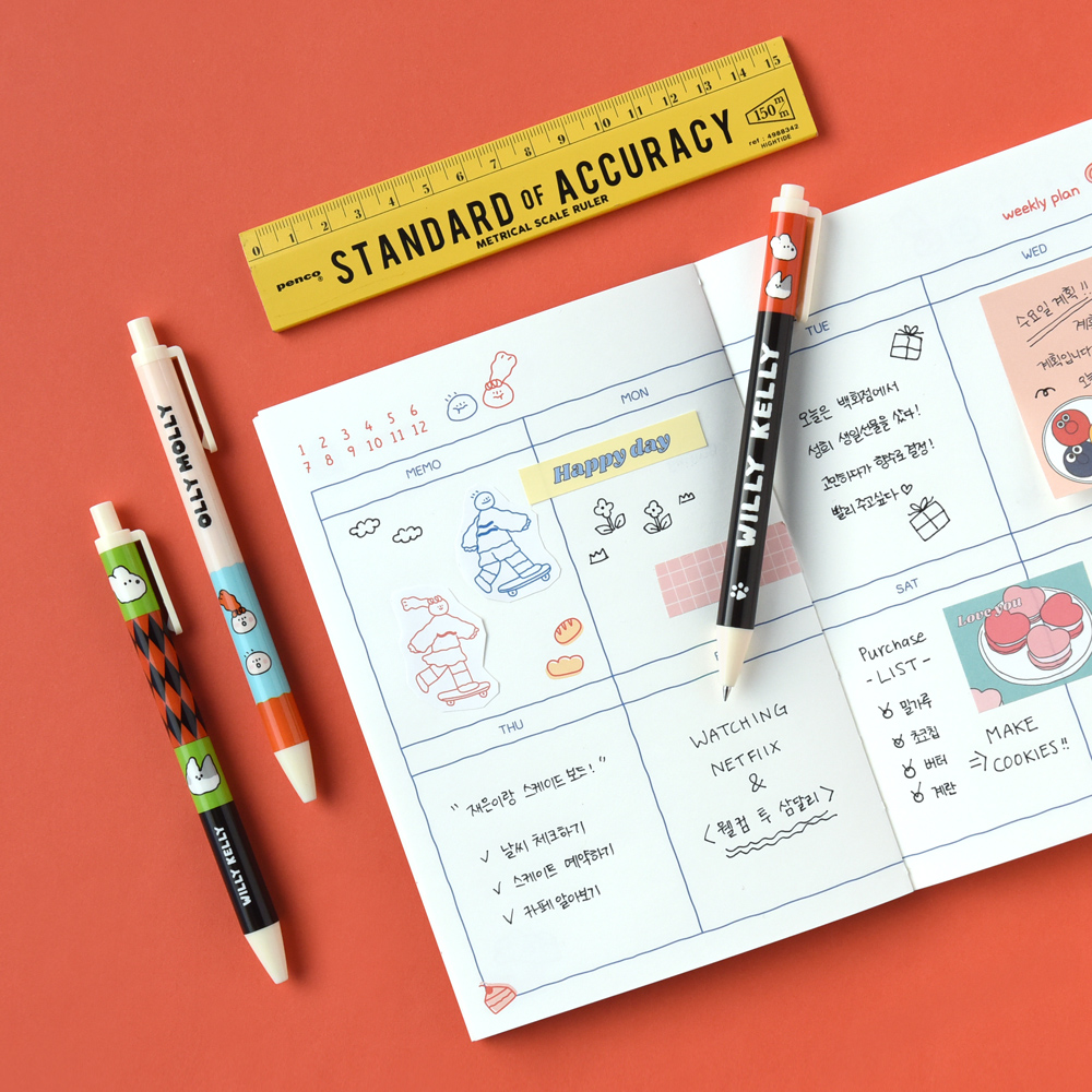 Alternative view of MONOLIKE Olly Molly Gel Pen 0.38mm