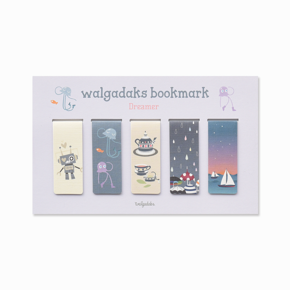 MONOLIKE Magnetic Bookmark – Dreamer 5P - Bookmarks - View 1