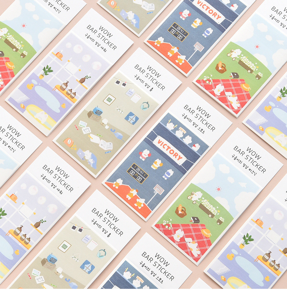 MONOLIKE Wow Bar Sticker – Cloudy’s Daily Life - Office Supplies