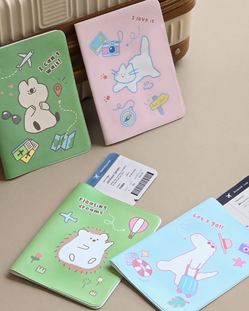 MONOLIKE Story Town Afternoon Passport Case - Bags & Wallets - View 1