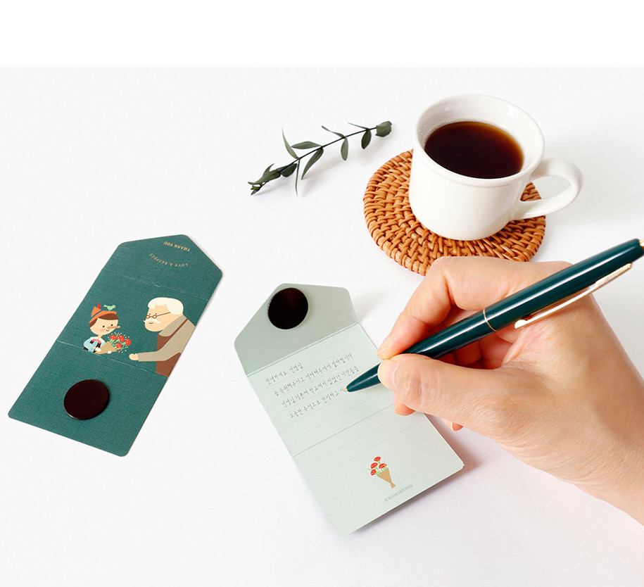 BOOKFRIENDS Literary Magnetic Bookmark Card - Bookmarks - View 1