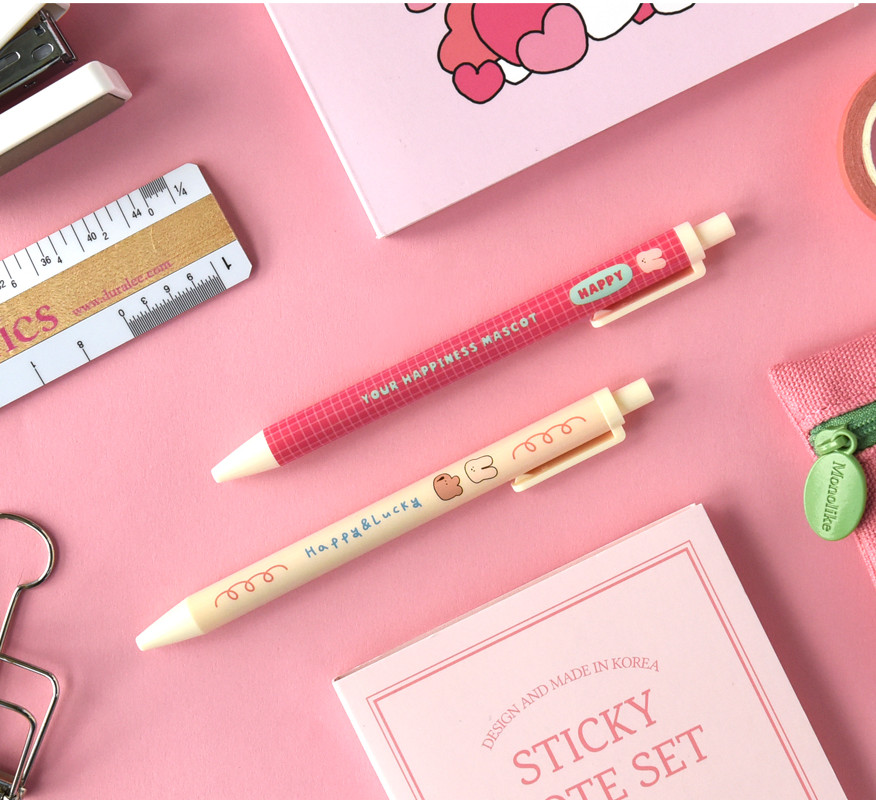 MONOLIKE Happy and Lucky Gel Pen 0.38mm - Office Supplies - View 1