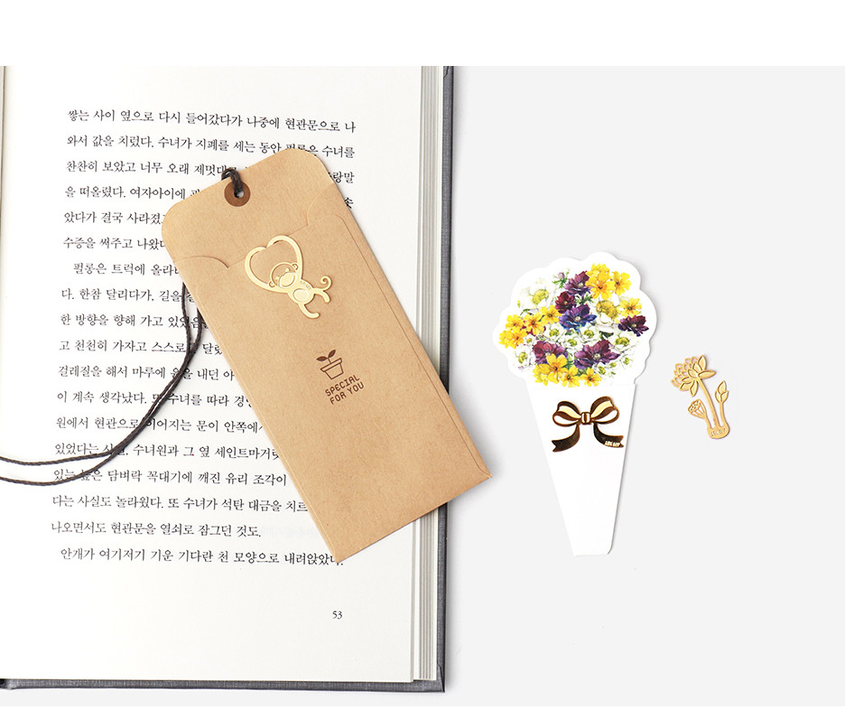 BOOKFRIENDS Bookmark Tag Card Set - Bookmarks - View 1