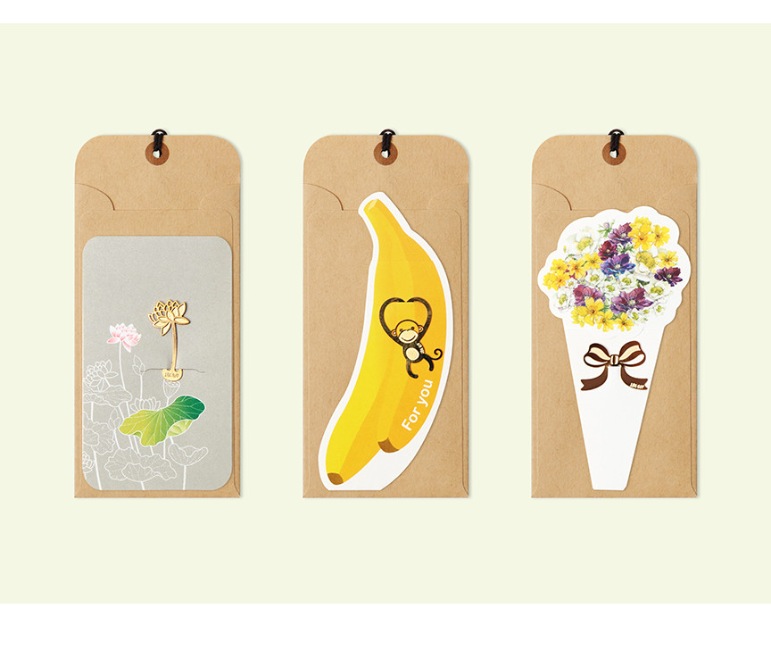 BOOKFRIENDS Bookmark Tag Card Set - Bookmarks