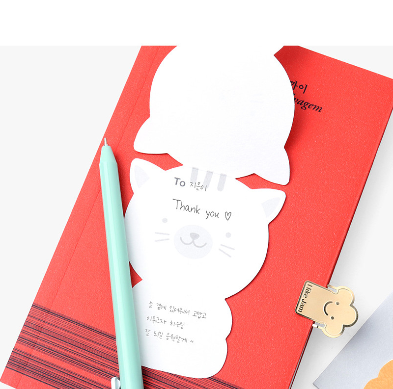 BOOKFRIENDS Bookmark Card (Mini) – Animal Line Set - Bookmarks - View 1