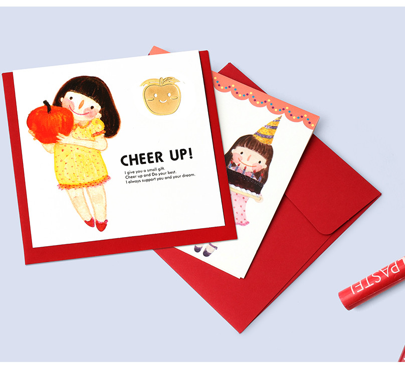 BOOKFRIENDS Bookmark Card (Mini) Square Set - Bookmarks