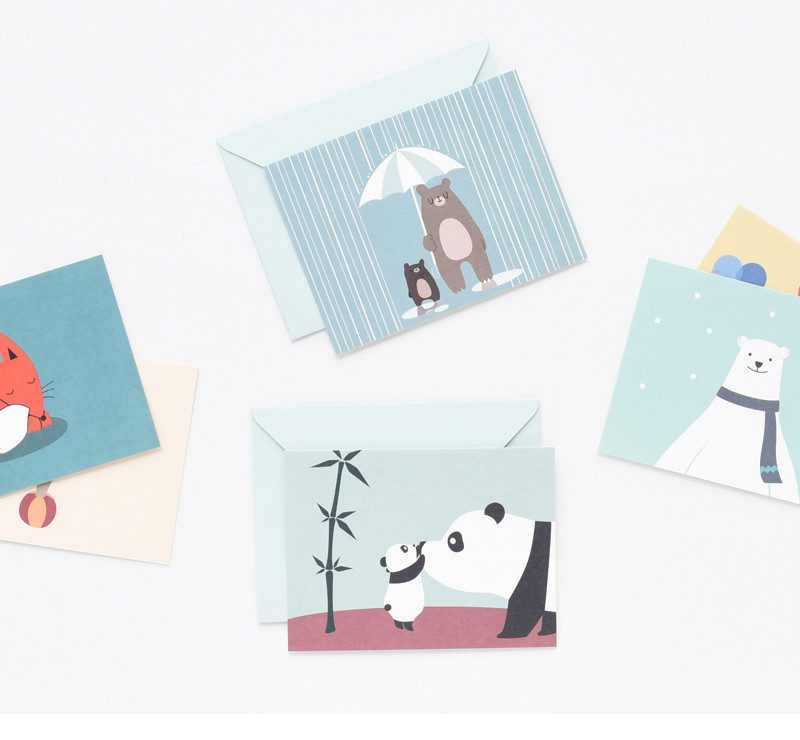 MONOLIKE Message Card – Be Friend ver.2 - Office Supplies - View 1