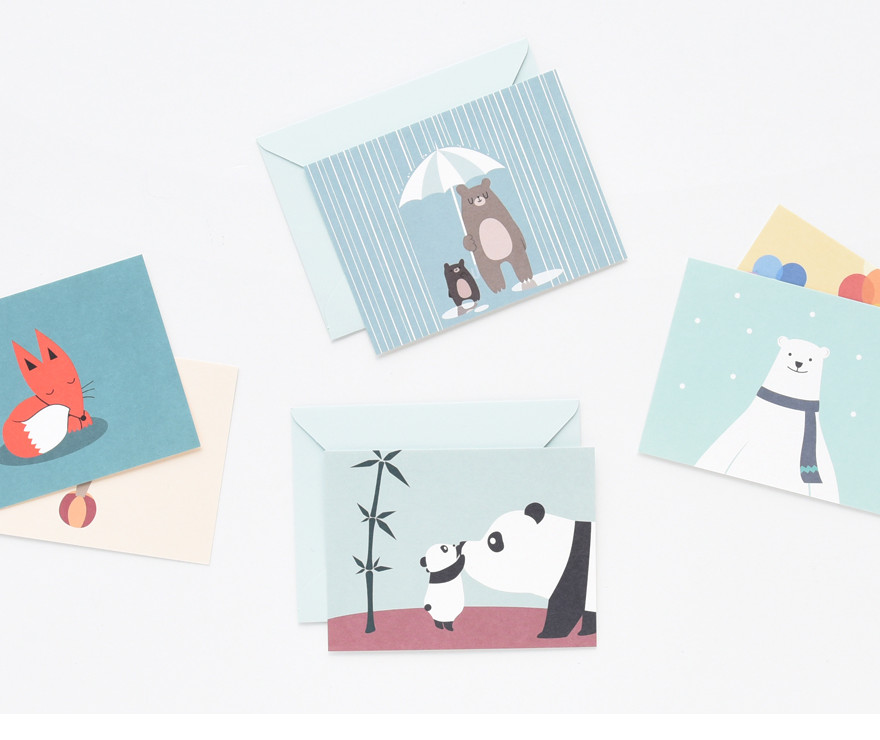 MONOLIKE Message Card – Be Friend ver.2 - Office Supplies - View 1