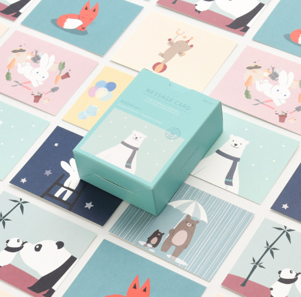 MONOLIKE Message Card – Be Friend ver.2 - Office Supplies