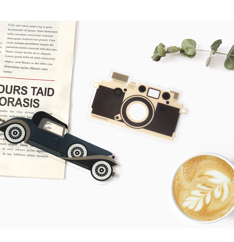 BOOKFRIENDS Free Line Transparent Bookmark – 6 Piece Set - Bookmarks - View 1