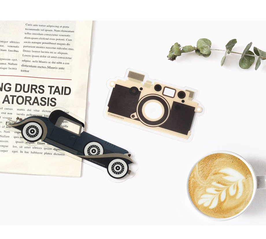 BOOKFRIENDS Free Line Transparent Bookmark – 6 Piece Set - Bookmarks - View 1