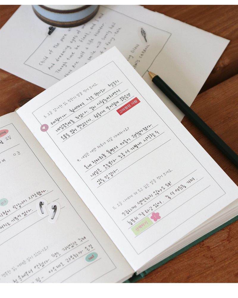 INDIGO Five Things Theme Journal - Office Supplies - View 1