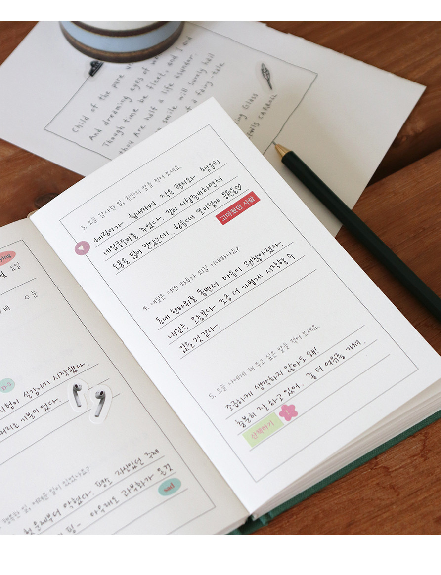 INDIGO Five Things Theme Journal - Office Supplies - View 1