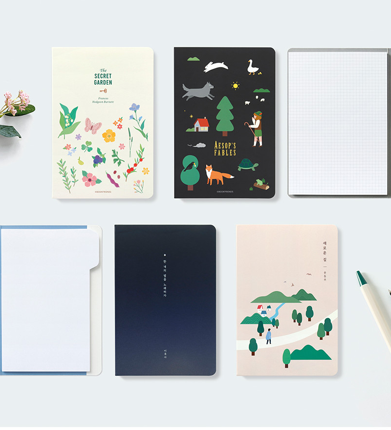 BOOKFRIENDS Literature Dual Index Sticky Note - Memo Pads & Sticky Notes