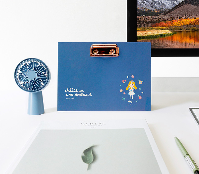 BOOKFRIENDS A5 Horizontal Stand-Up Clipboard - etc