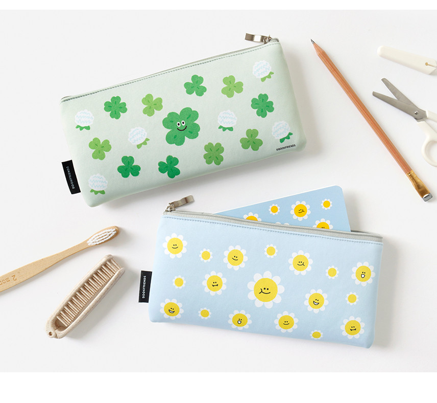 BOOKFRIENDS Smile Soft Square Pencil Case - Bags & Wallets - View 1