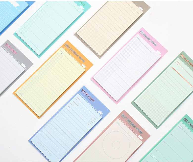 BOOKFRIENDS Wave Sticky (M) - Memo Pads & Sticky Notes