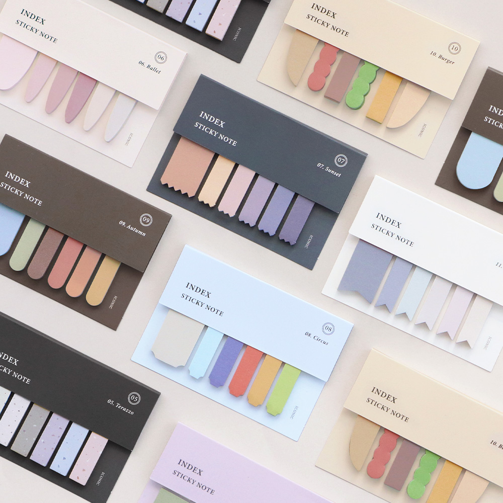 ICONIC Index Sticky Notes 05-12 - Memo Pads & Sticky Notes