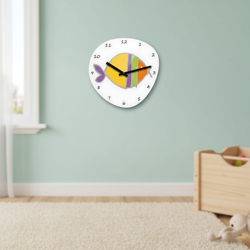 REFLEX PEBBLE Silent Wall Clock (Large)