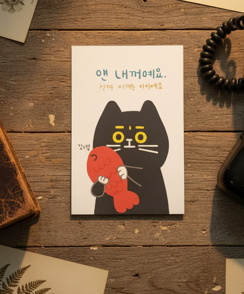 MAEUL FRIENDS “This is mine” Postcard 2pcs