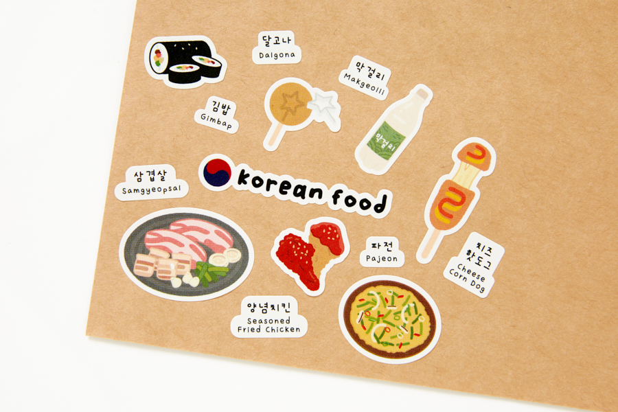 Taste of Korea Sticker - Office Supplies