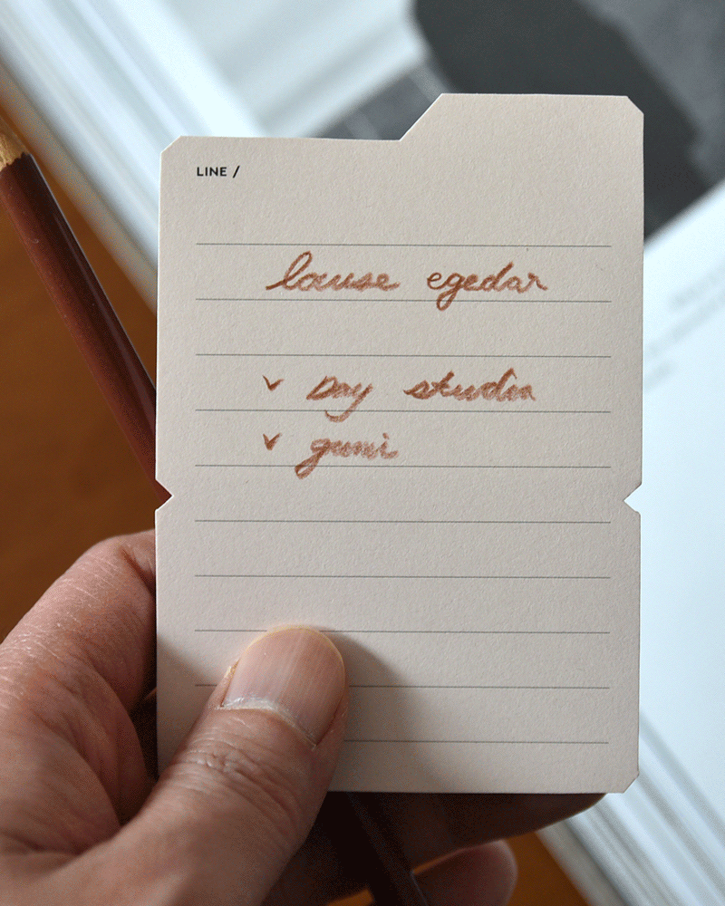 Alternative view of PLEPIC Sticky Memo File (Foldable Adhesive Memo)