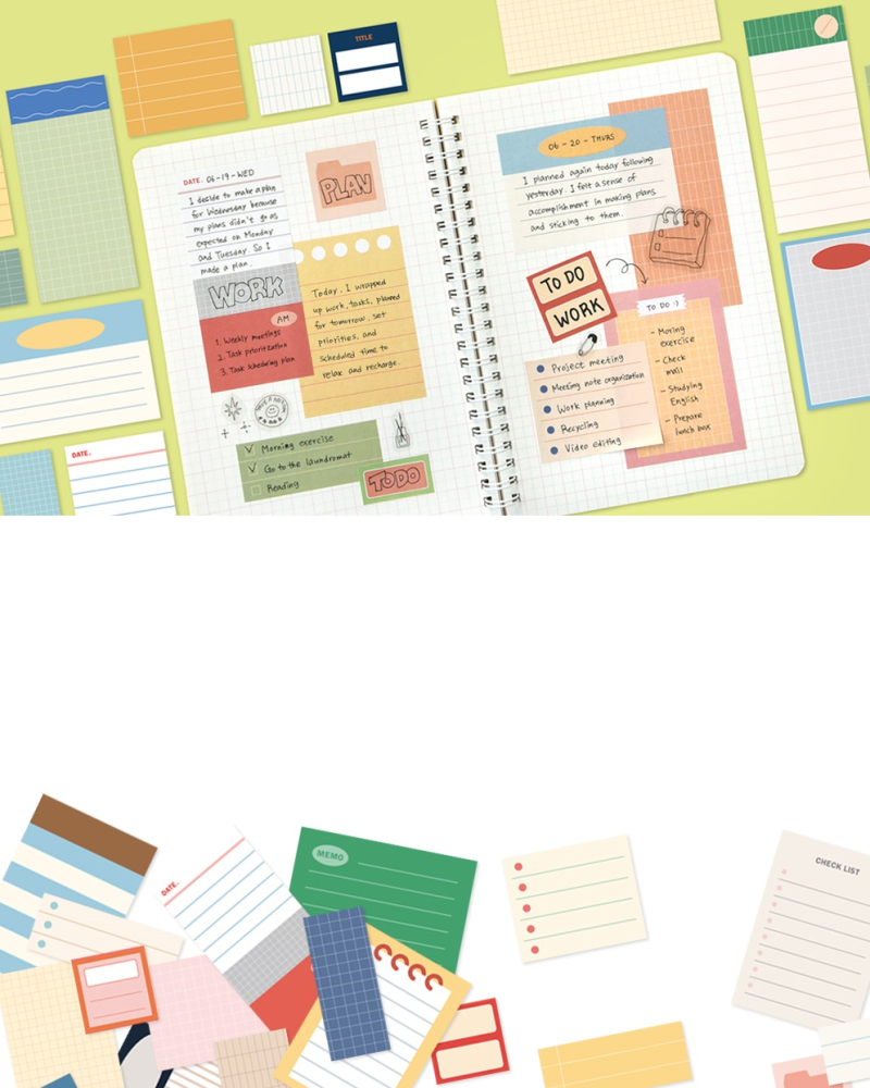 Alternative view of Plan Sticker Pack – 102 Pieces