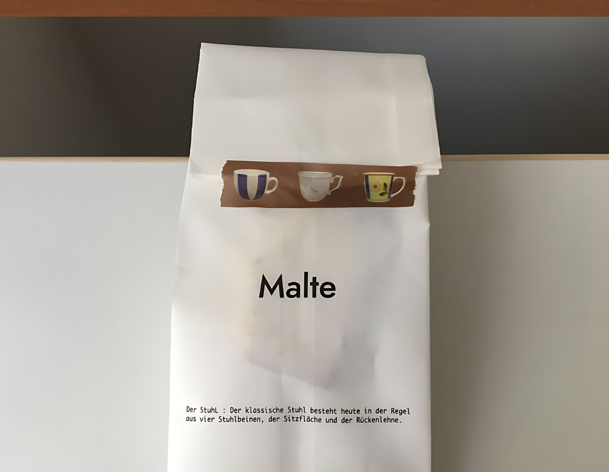 TRUST MY VIBE Augs Vintage Cup Malte - Washi Tape