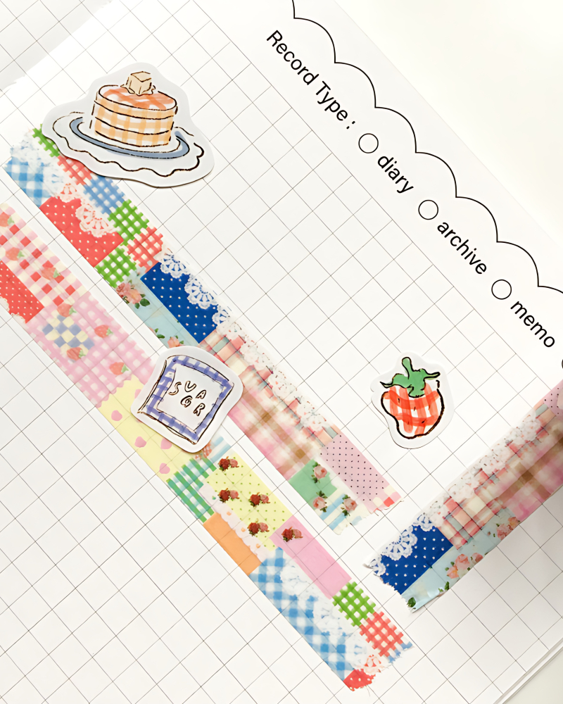 TRUST MY VIBE Patch Masking Tape - Washi Tape