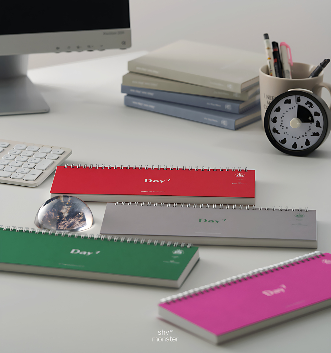 SHYMONSTER Desk Planner - Office Supplies