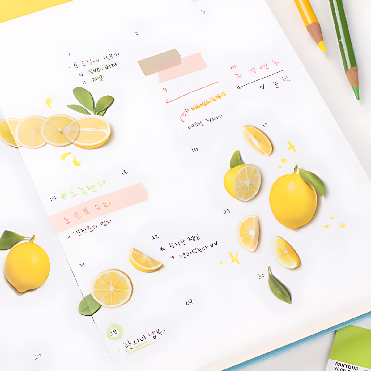 Appree Fruit Sticker Lemon - Office Supplies - View 1