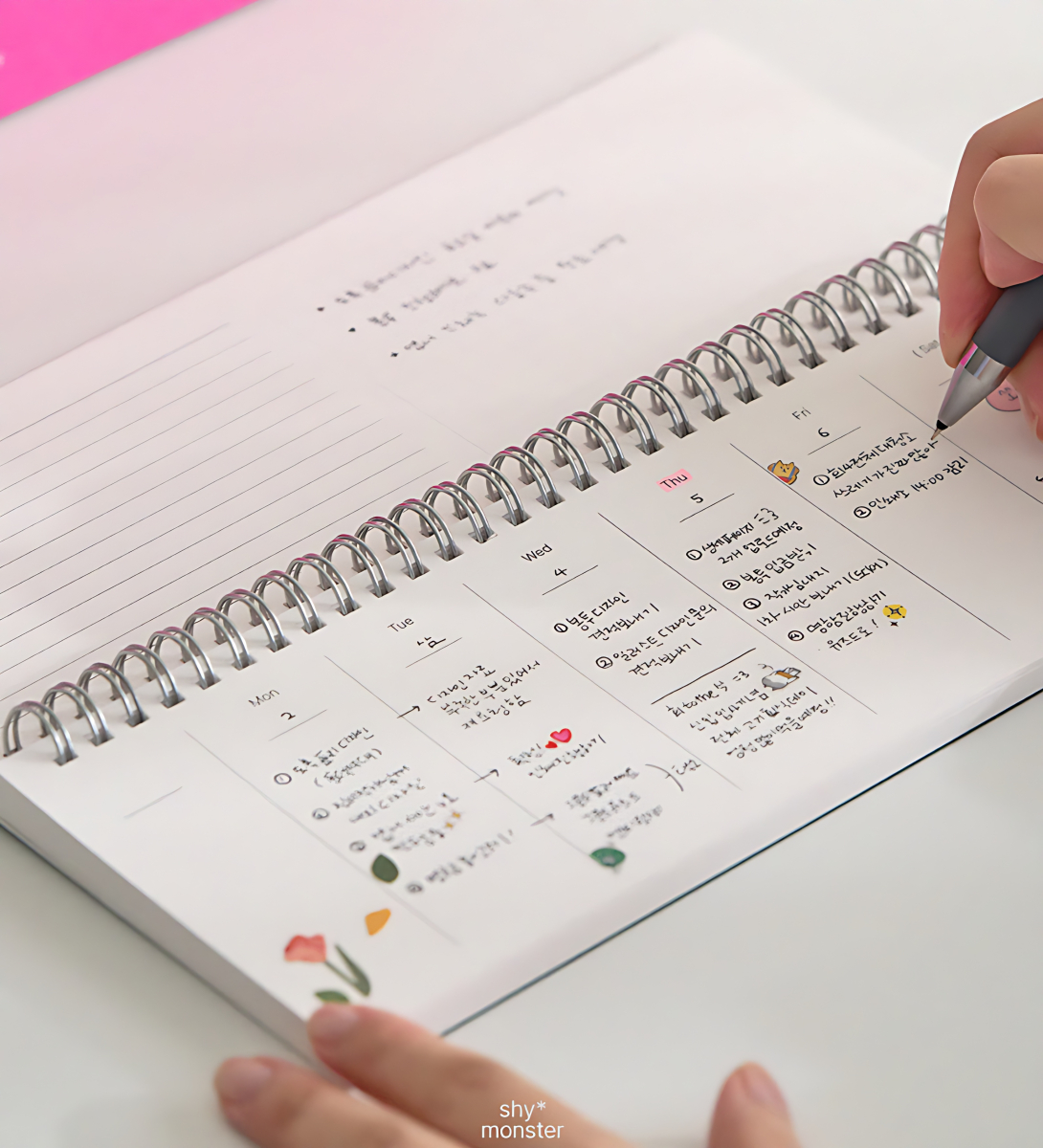 SHYMONSTER Desk Planner - Office Supplies - View 1