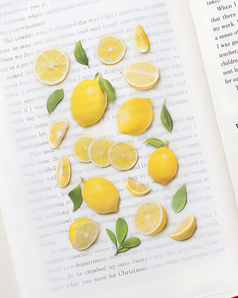 Appree Fruit Sticker Lemon - Office Supplies