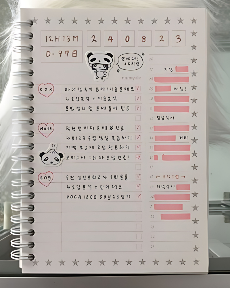 TRUST MY VIBE Postcard Planner - Office Supplies - View 1