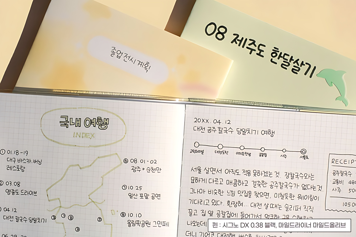 BE ON D Milky Way One Month Note (Muji) - Office Supplies - View 1