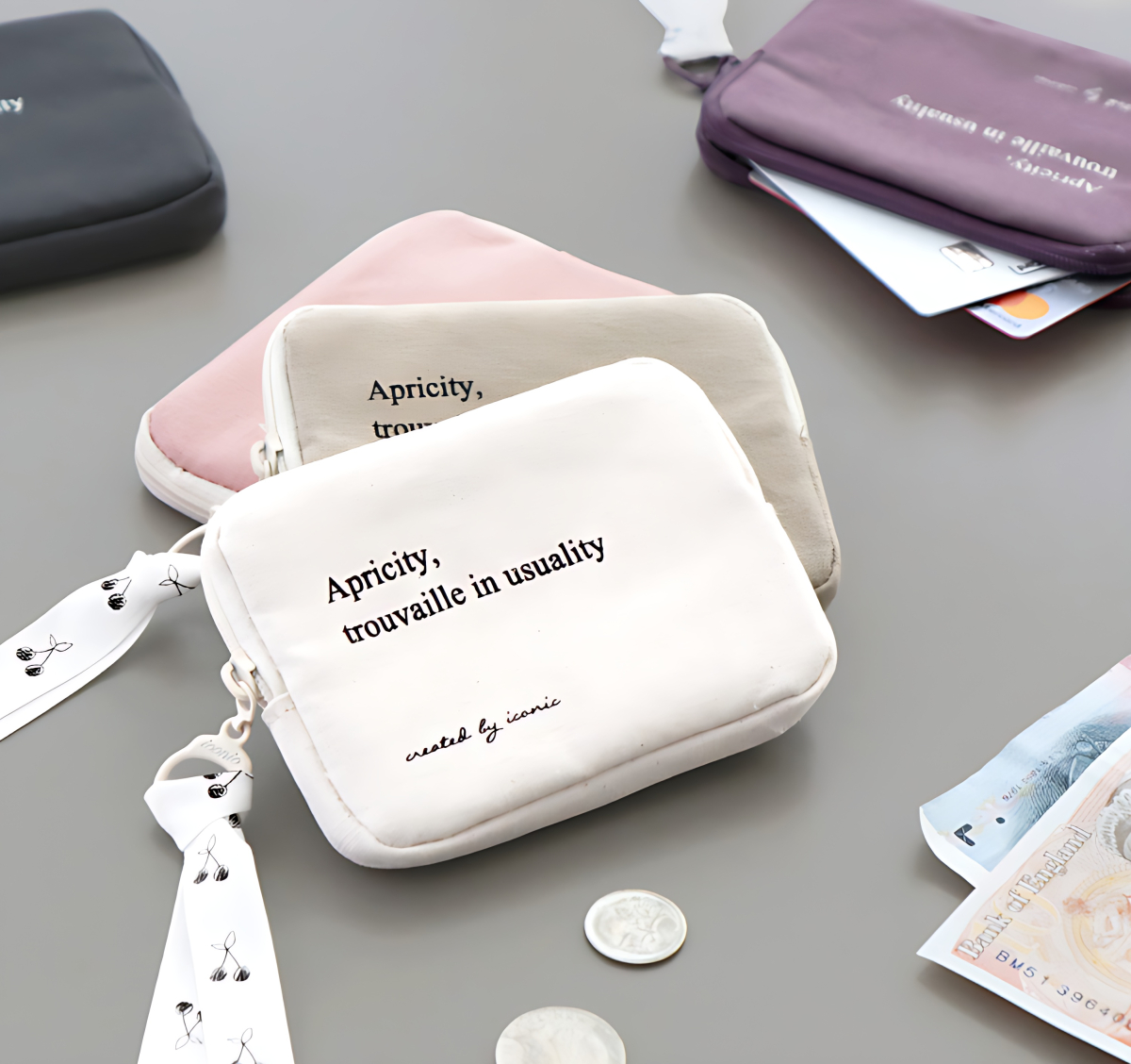 ICONIC Cottony Card Holder - Bags & Wallets - View 1