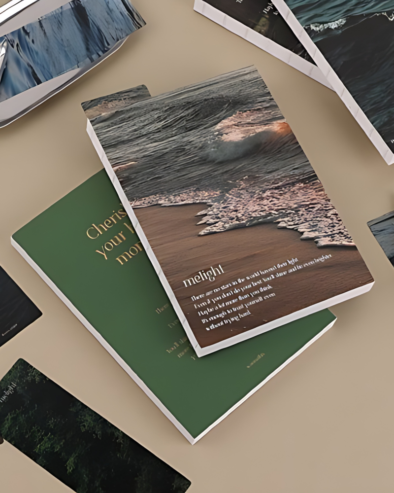 WANNATHIS Melight Diary with Bookmark - Office Supplies