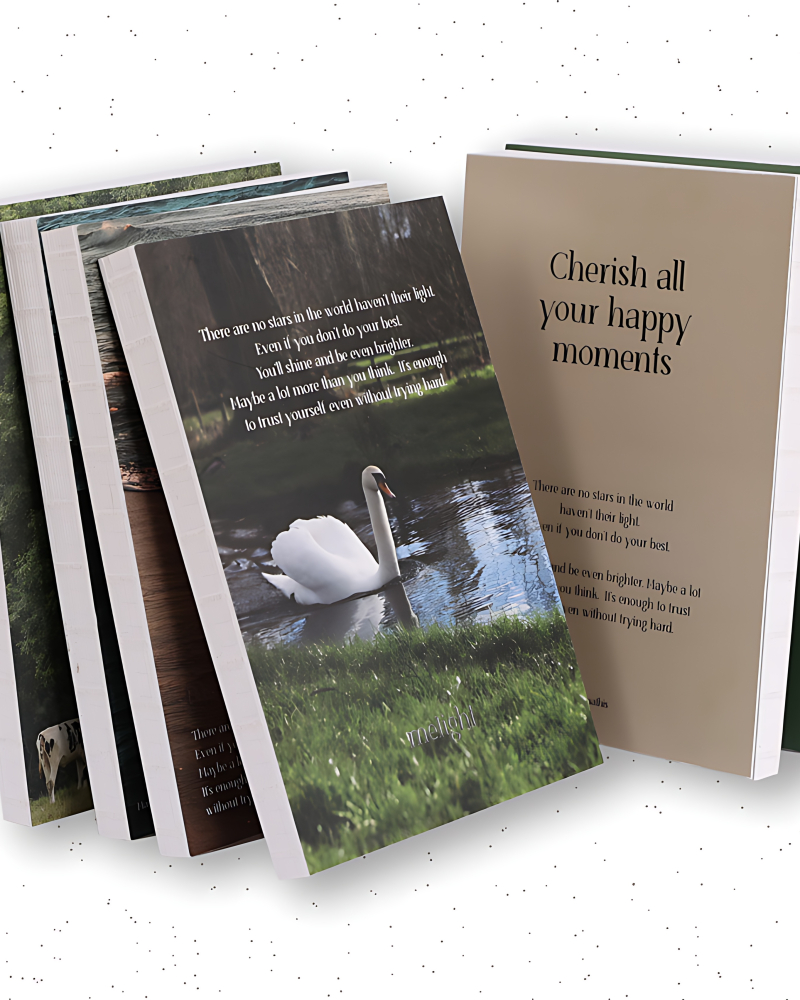 WANNATHIS Melight Diary with Bookmark - Office Supplies - View 1