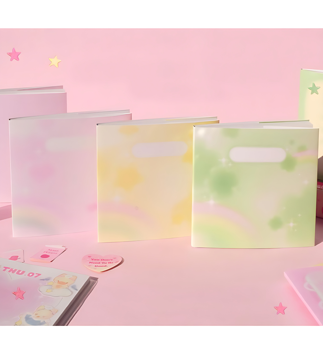 BE ON D Milky Way One Month Note (Muji) - Office Supplies