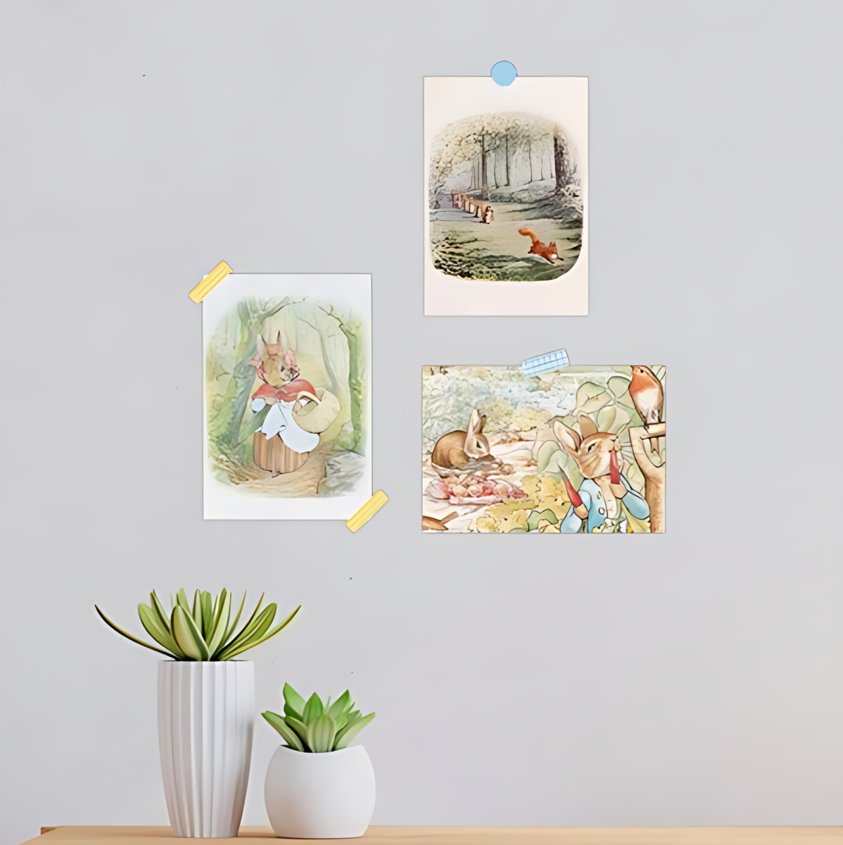 CONTEENEW Beatrix Potter Art Postcard Book 18types Set - Office Supplies - View 1