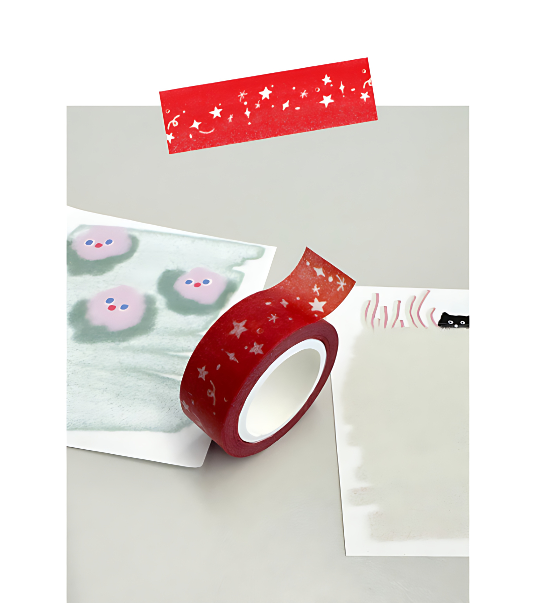 SHYMONSTER Cherry Cock Masking Tape - Washi Tape