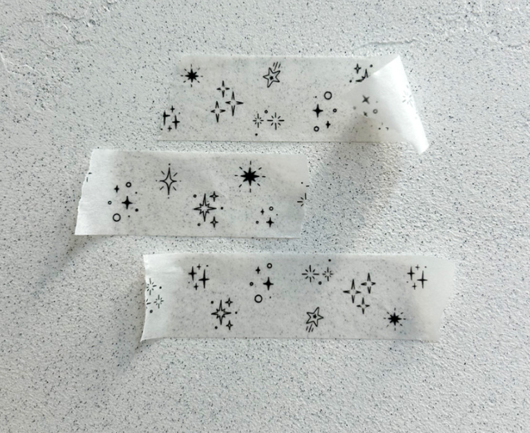 SHYMONSTER Black Coc Masking Tape - Washi Tape - View 1