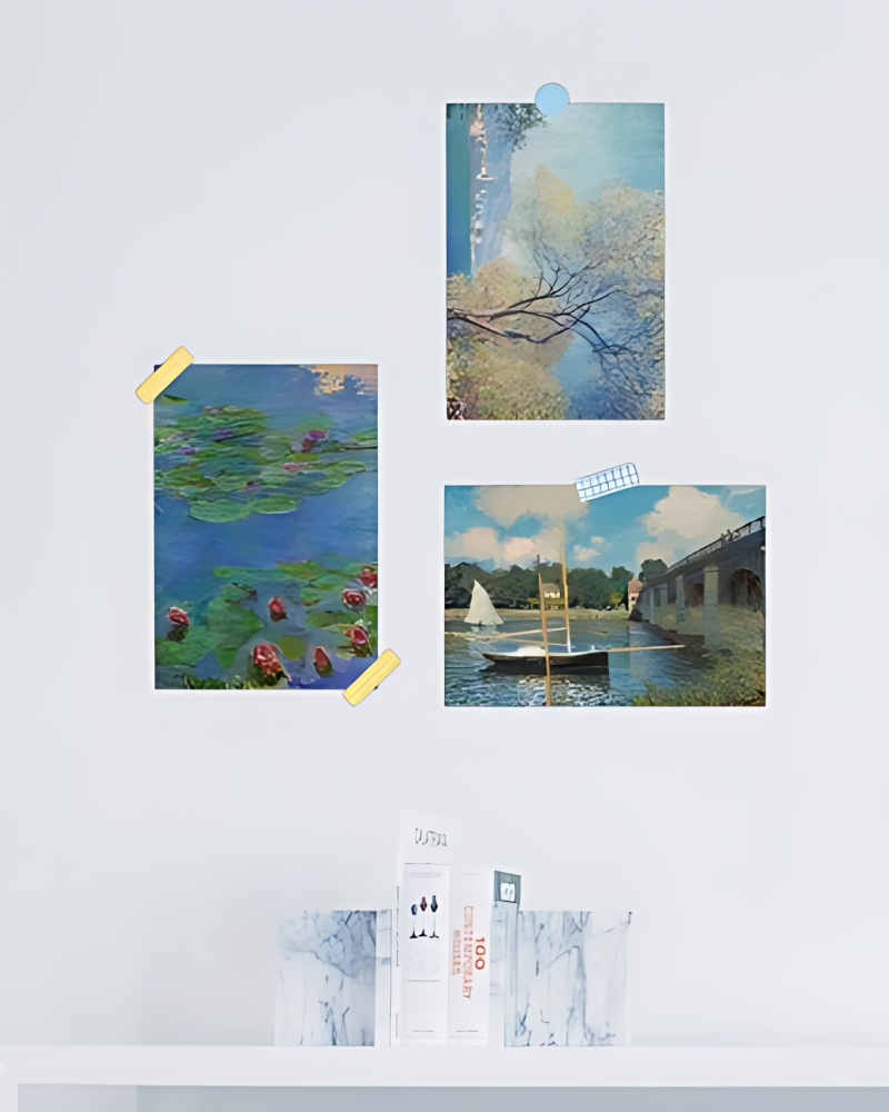 CONTEENEW Claude Monet Art Postcard Book 18types Set - Office Supplies - View 1