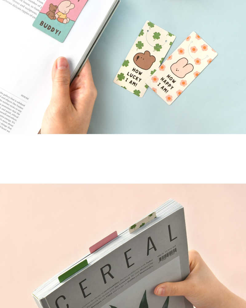 Alternative view of Happy & Lucky Littles Bandal Bookmarks Series.1 – 60p Set