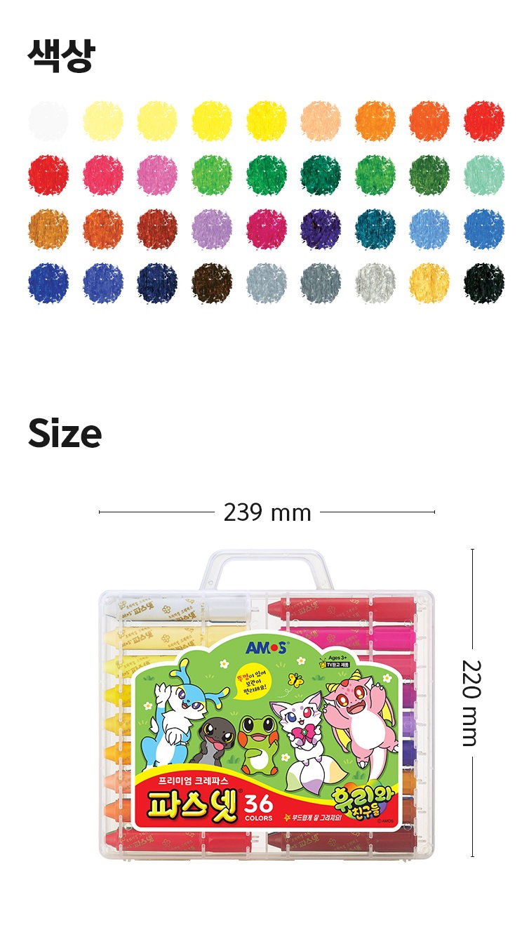 Alternative view of AMOS Pasnet 36 Colors