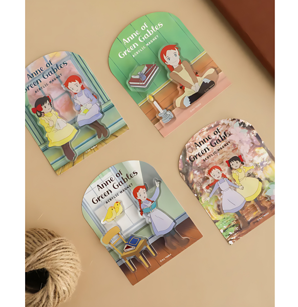 FLYING WHALES Anne of Green Gable Acrylic Magnet - Home & Living